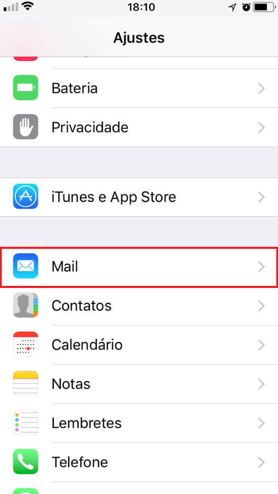 Como configurar o e-mail no iOS – Email Locaweb